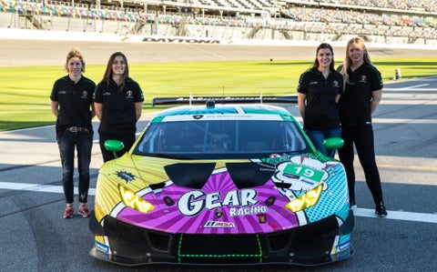 Tatiana Calderón en la 24 horas de Daytona