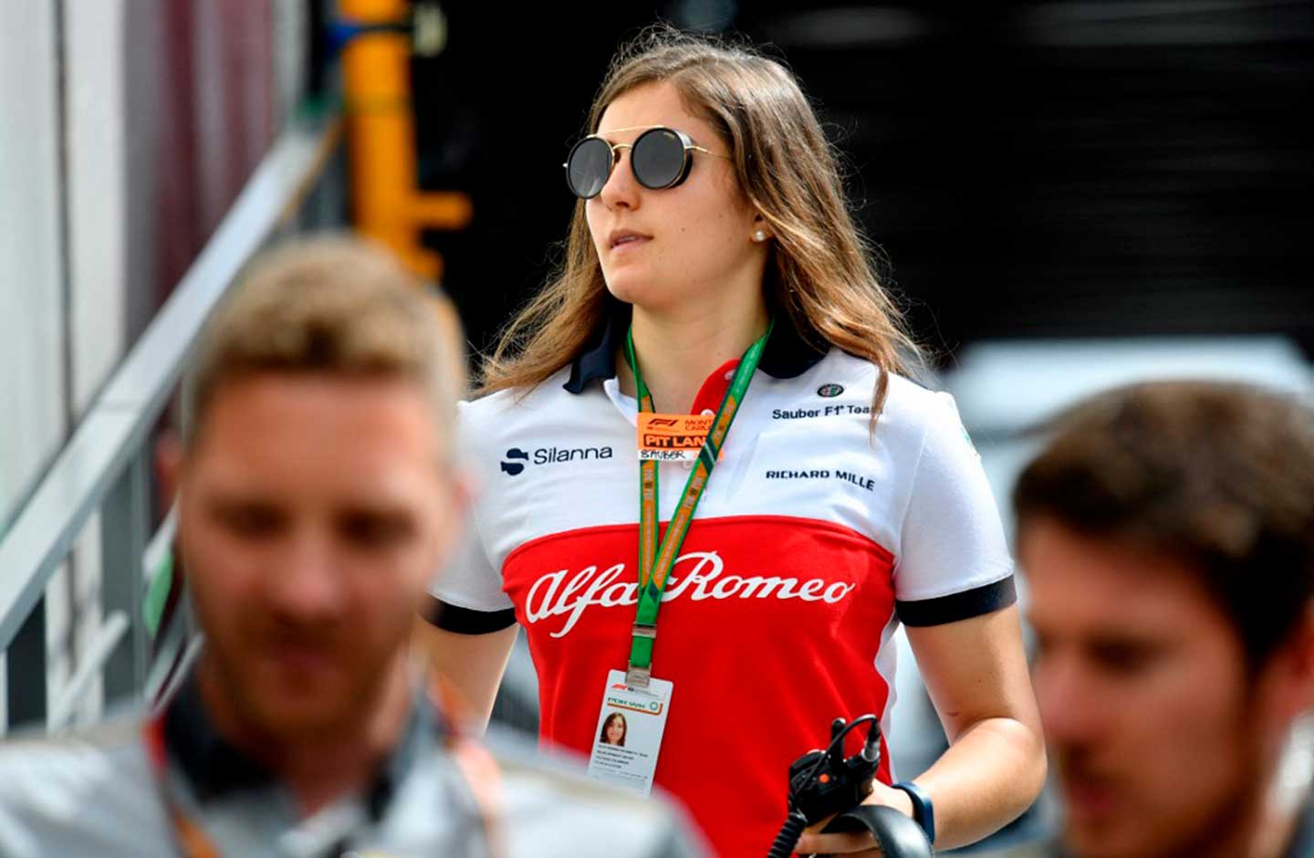 Tatiana Calderón con Sauber