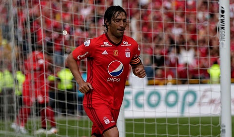 Ernesto 'Tecla' Farías en su paso por el América de Cali