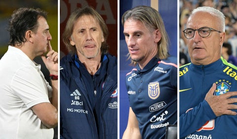 Técnicos de selecciones CONMEBOL en Eliminatorias