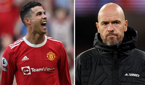 Ten Hag - Cristiano Ronaldo - Manchester United