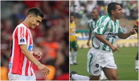 Teófilo Gutiérrez y Víctor Aristizabal