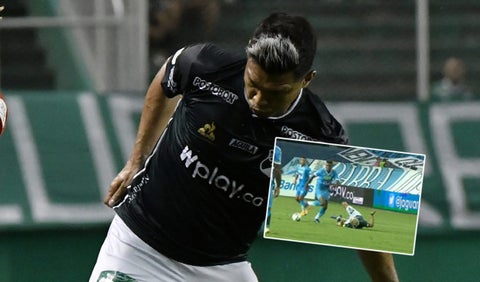 Teo expulsado con el Cali