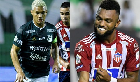 Teofilo, Miguel Borja, Cali vs Junior 2022