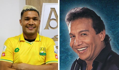 Teófilo Gutiérrez y Diomedes Díaz