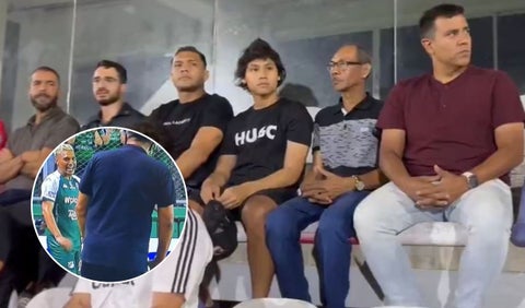 Teo y Farías inician su 'guerra' en Junior: vídeo del incomodo momento