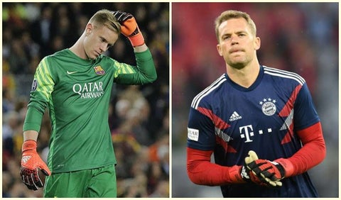 Ter Stegen y Neuer, duelo de arqueros alemanes
