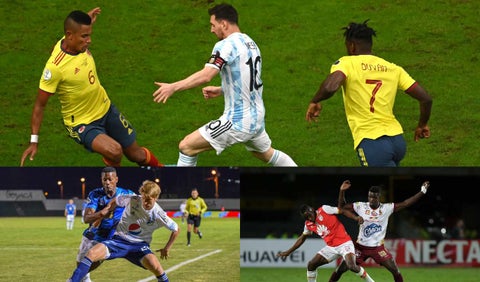 Willian Tesillo, Andrés Llinás y Dairon Mosquera