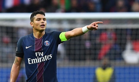 Thiago Silva, capitán del Paris Saint Germain