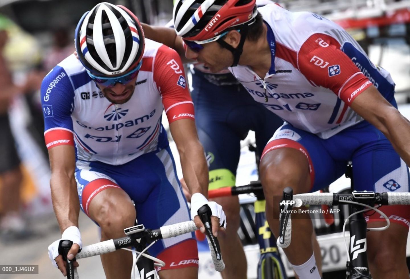 El pedalista galo tuvo que abandonar la competencia a dos días de la llegada a París