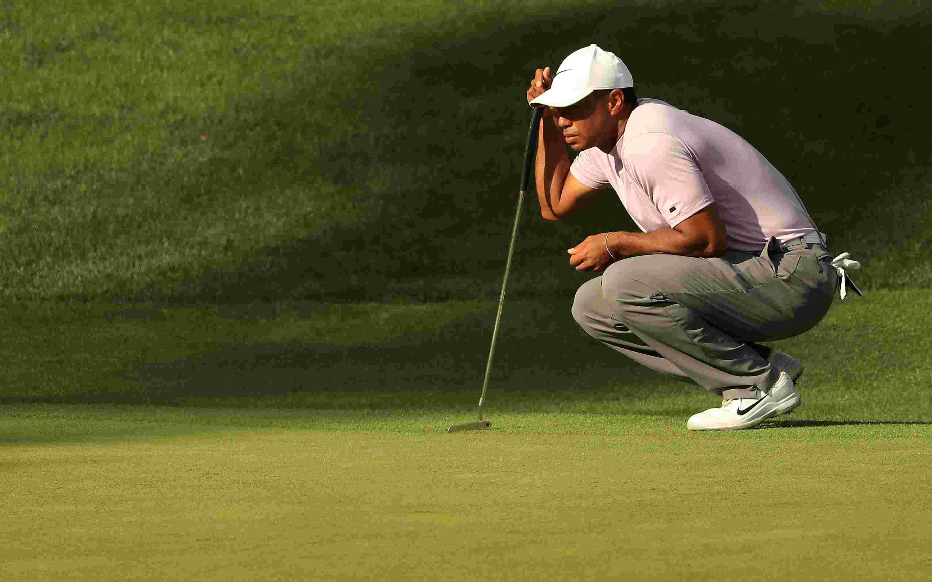 Tiger Woods en el torneo de Augusta en 2019