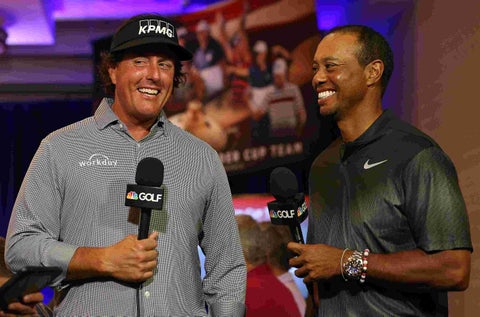Tiger Woods y Phil Mickelson anuncian su match en Las Vegas