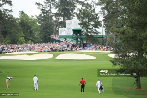 Tiger Woods celebra su triunfo en el Masters de Augusta 2019. Su quinta chaqueta verde.