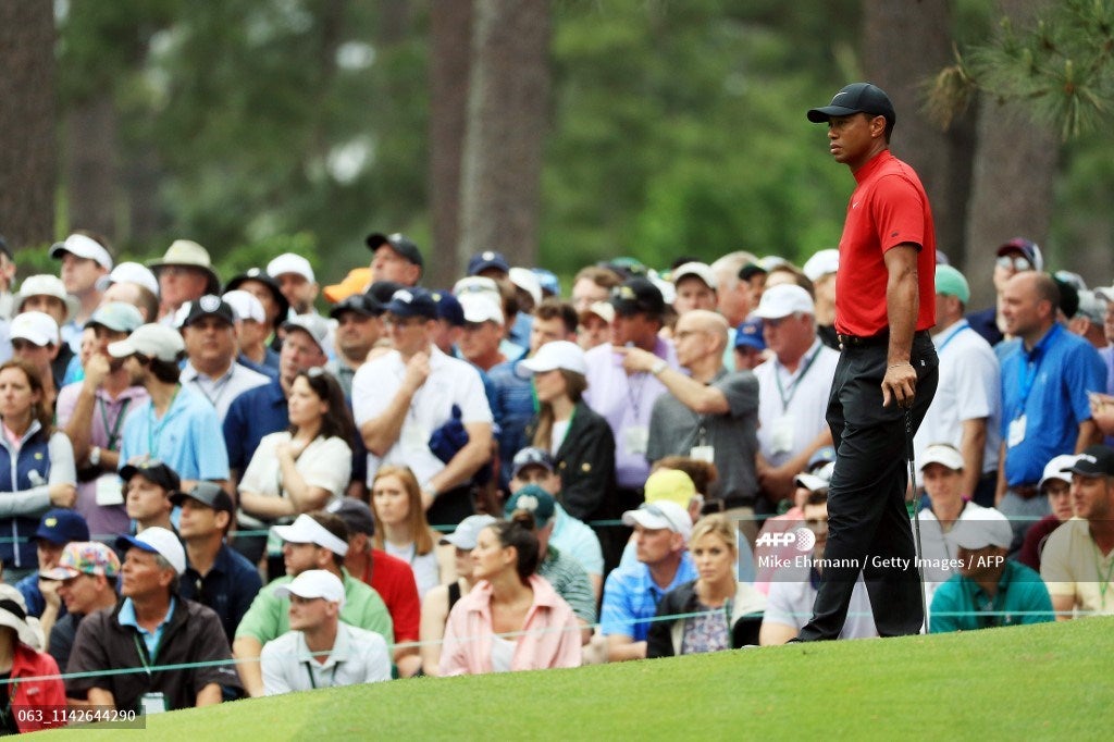 Tiger Woods volvió a ser la estrella de otrora en el Masters de Augusta