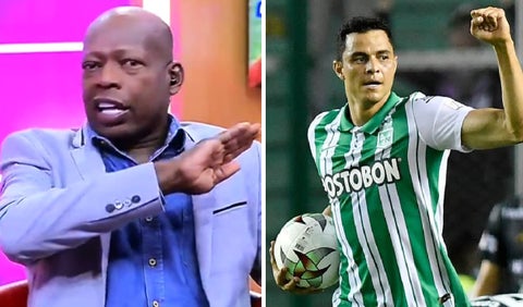 Tino Asprilla y Giovanni Moreno