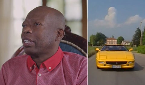 Tino Asprilla y su Ferrari