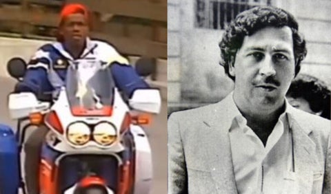 PABLO ESCOBAR quería robarle moto al TINO ASPRILLA: esta fue la razón