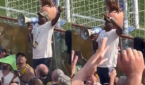 Tino Asprilla y su canto al Parma