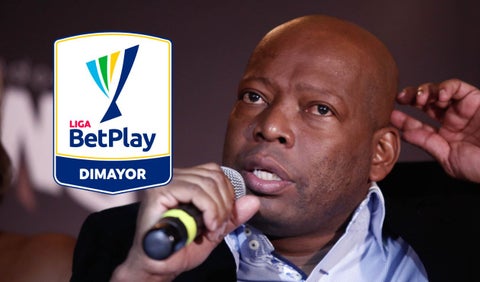 Tino Asprilla con la Liga Betplay