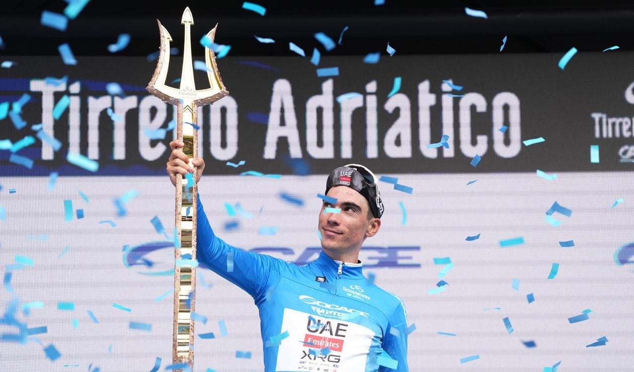 Tirreno Adriático 2025: clasificación general tras la etapa 7