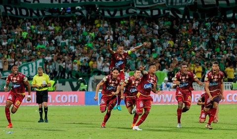 Deportes Tolima se impuso a Atlético Nacional en los penales