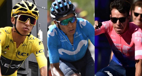 Nairo Quintana y Rigoberto Urán felicitaron a Egan Bernal
