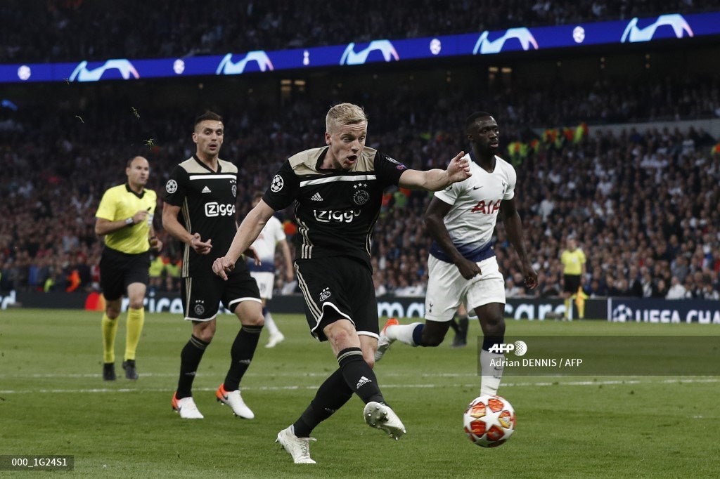 Tottenham, Ajax, Champions League, semifinales, Donny van de Beek
