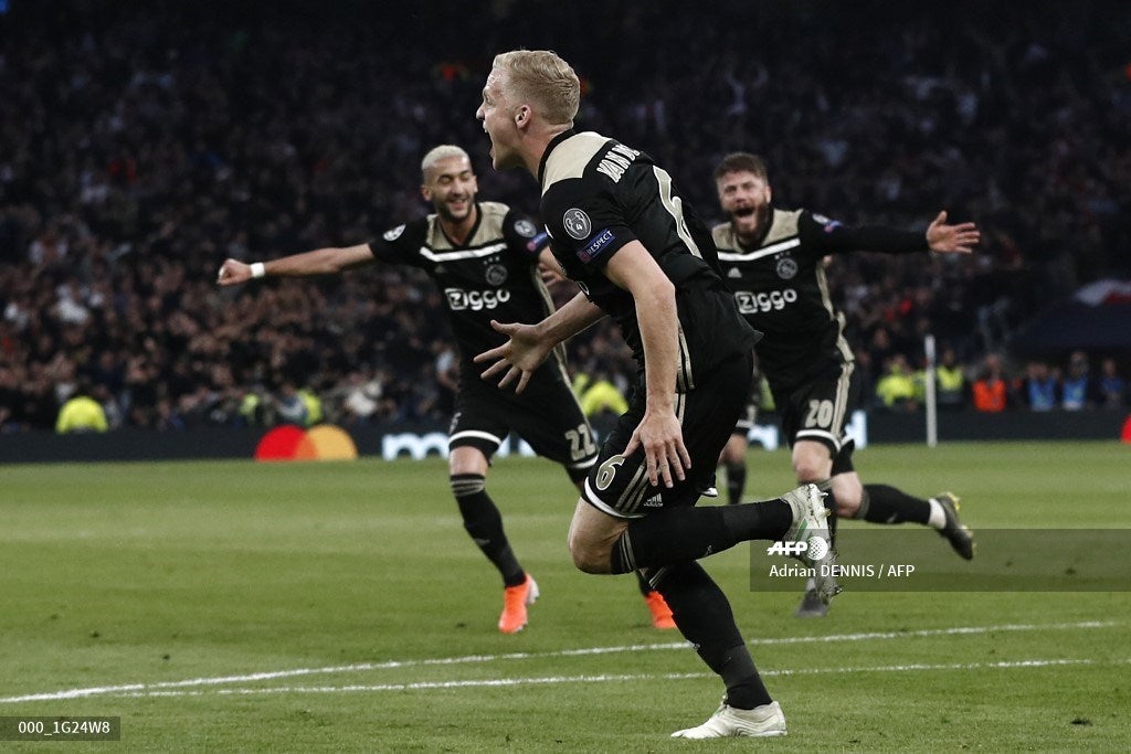 Tottenham, Ajax, Champions League, semifinales