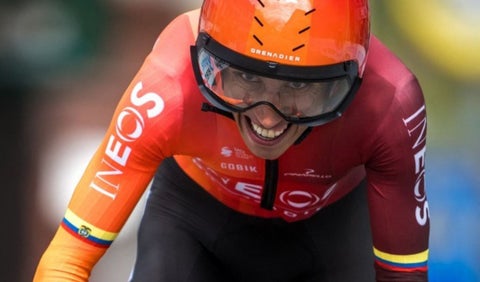 Egan Bernal en el Tour de Romandía 2024