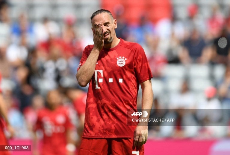 Homenaje de despedida a Robben, Ribery y Rafinha