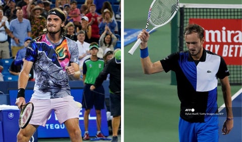 Tsitsipas y Medvedev