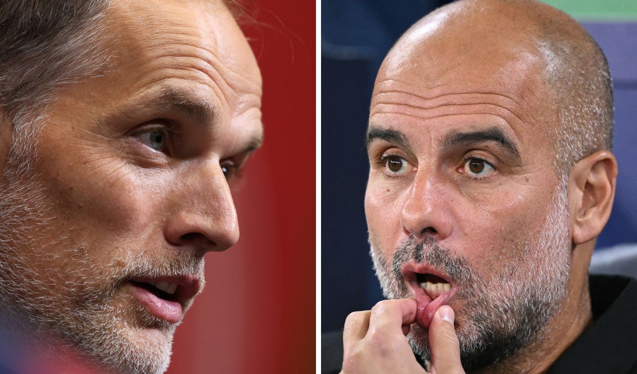 Tuchel y Pep Guardiola