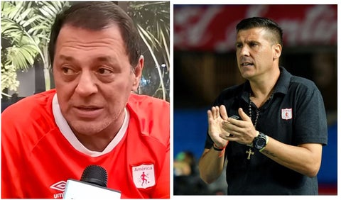 Tulio Gómez y Juan Cruz Real