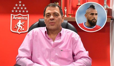 Tulio Gómez y Arturo Vidal