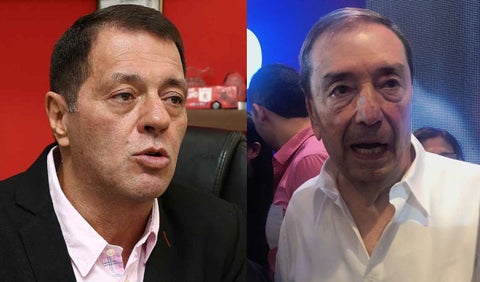 Tulio Gómez y Fuad Char