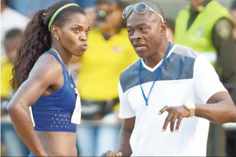 Ubaldo Duany, entrenador de Caterine Ibargüen