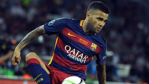 Dani Alves, jugador del Barcelona