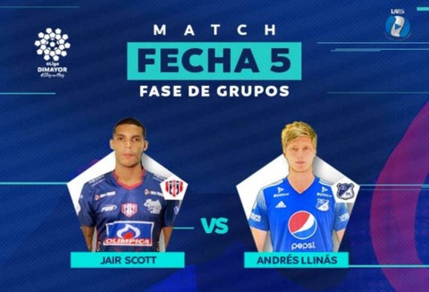 Unión Magdalena Vs. Millonarios - eLiga