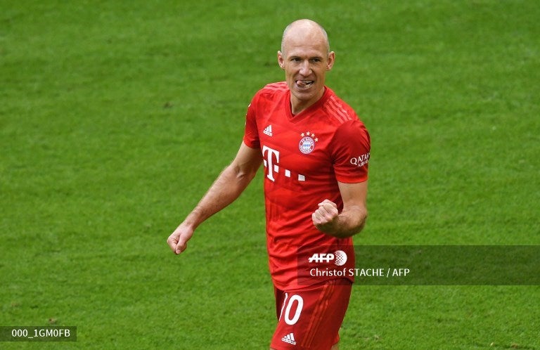 Homenaje de despedida a Robben, Ribery y Rafinha