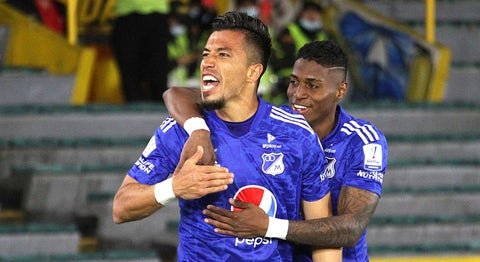 Fernando Uribe, delantero de Millonarios