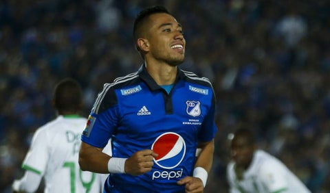 Fernando Uribe, delantero de Millonarios