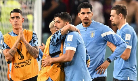 Uruguay eliminado del Mundial de Qatar