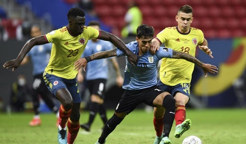 Uruguay vs Colombia
