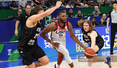 Mundial de Basquet 2023: Estados Unidos vs Nueva Zelanda