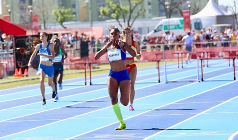 Valeria Cabezas, atleta colombiana