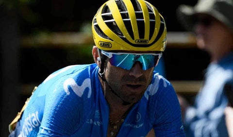 Alejandro Valverde, ciclista del Team Movistar