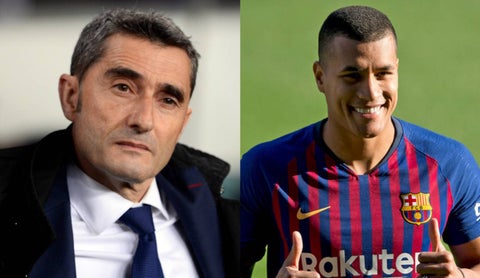 Ernesto Valverde y Jeison Murillo