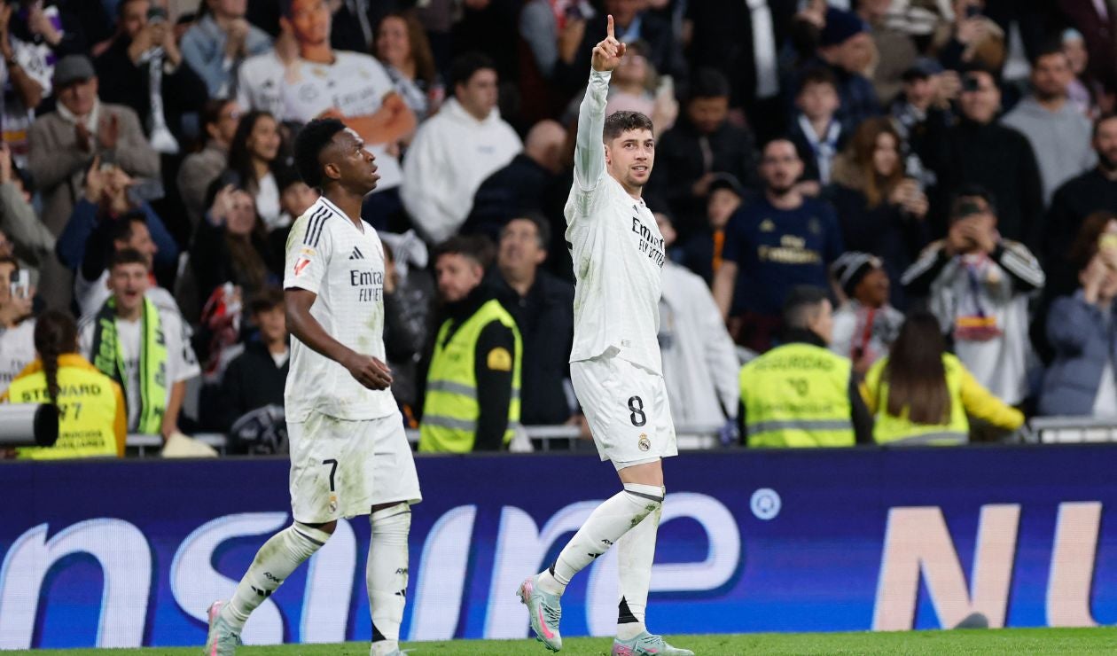 VIDEO: Un golazo de Valverde salva la debacle del Real Madrid en Liga