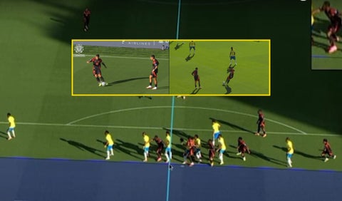 VAR de Colombia vs Brasil, Copa América