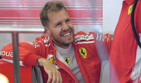 Sebastian Vettel, piloto de Ferrari